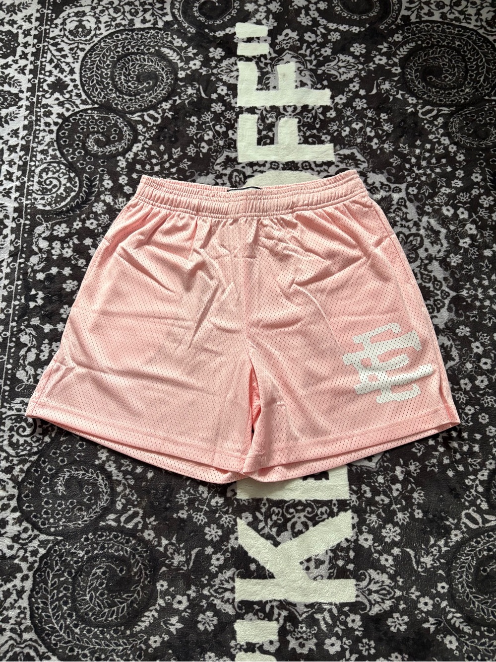 Eric Emanuel EE Mesh Shorts Pink Men Sizes